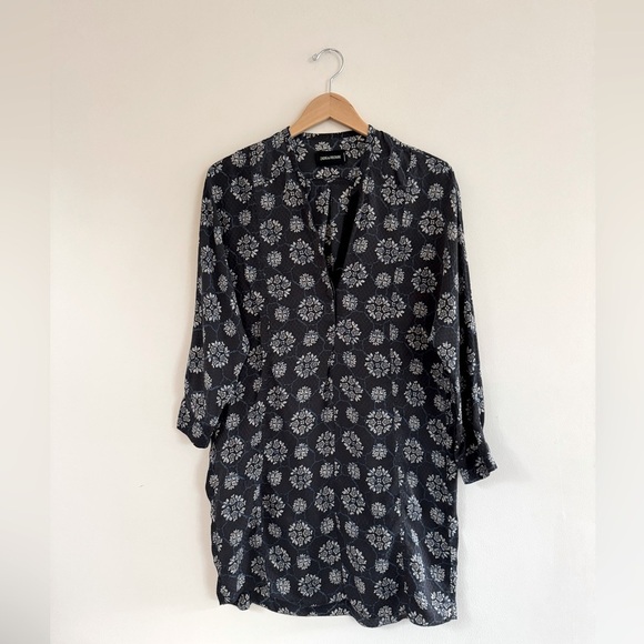 Zadig & Voltaire Rine Print Silk Mini Dress Size S - Picture 3 of 15